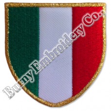 Uniform Accessories Machine Embroidery Badges Patch